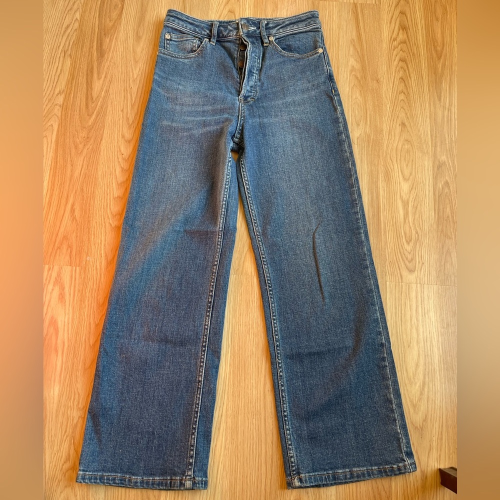 Free People wide-leg jeans